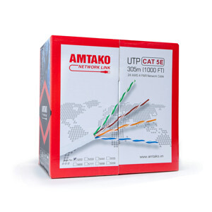 Cáp mạng Cat 5e UTP cat5e AMTAKO 5888
