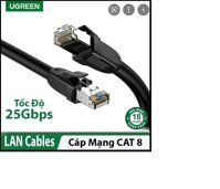 Cáp mạng CAT 8 24AWG Class S  FTP 2000Mhz UGREEN 70330 70329 70328 70327 - Hàng chính hãng - 70327 1M