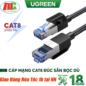 Cáp mạng CAT 8 dài 5M Ugreen 80433