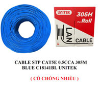 Cáp Mạng CAT5E STP Cuộn 305m UNITEK C18141BL