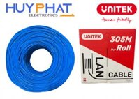Cáp Mạng CAT5E STP Cuộn 305m UNITEK C18141BL