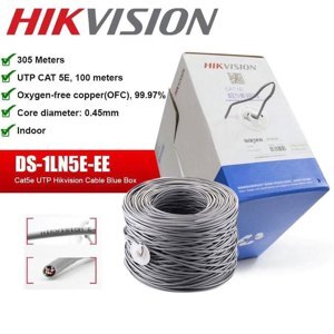Cáp mạng CAT5E UTP Hikvision DS-1LN5E-E/E