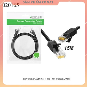 Cáp mạng CAT6 dài 15m đúc sẵn Ugreen 20165