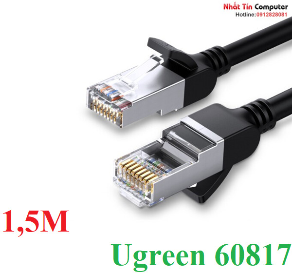 Cáp mạng Cat6 đúc sẵn dài 1,5m chính hãng Ugreen 60817