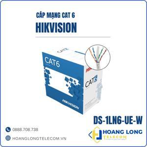 Cáp mạng CAT6 UTP Hikvision DS-1LN6-UE-W