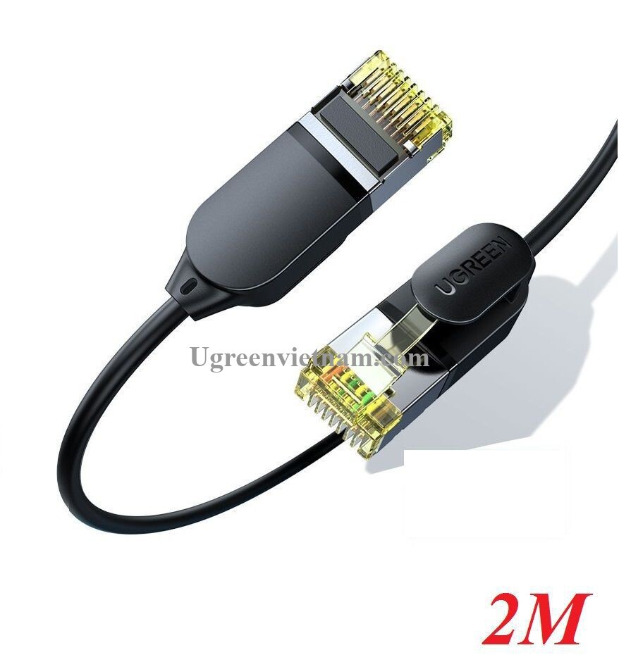 Cáp mạng Cat7 Ultra Slim dài 2M băng thông 10Gbps 600MHZ Ugreen 80417