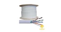 Cáp mạng COMMSCOPE F/UTP, Cat.6A, 4 đôi, LSZH, 23 AWG, Solid, màu trắng, 305m| 884024508/10