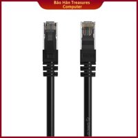 Cáp Mạng Đầu Đúc Orico PUG-C6-200-BK CAT6 (Đen) Vỏ PVC Lõi Nhôm Mạ Đồng 1000Mbps 26AWG - Hàng Chính Hãng