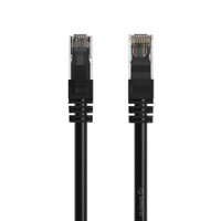 Cáp Mạng Đầu Đúc Orico PUG-C6-100-BK CAT6 (Đen) Vỏ PVC Lõi Nhôm Mạ Đồng 1000Mbps 26AWG - Hàng Chính Hãng