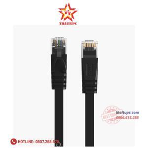 Cáp mạng dây dẹp 30m PUG-C6B-300-BK