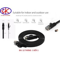 Cáp mạng dẹp cao cấp CAT6 đúc 2 đầu Orico PUG-C6B-BK ( 30m,25m,20m,15m,10m)