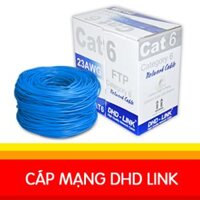 Cáp Mạng DHD Link -4 Pair(FTP Cat 6) (chống nhiễu)