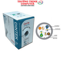 Cáp mạng Dintek CAT.5E F/UTP Solid cable Thùng 305M