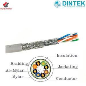 Cáp mạng Dintek CAT.5E S-FTP (1105-03001)