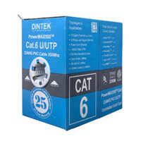 Cáp mạng Dintek CAT.6 UTP (1101-04032, 305m/thùng)
