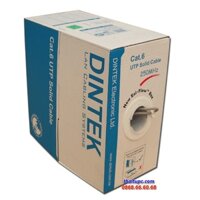 ◆℡Cáp Mạng DINTEK CAT.6 UTP 100m