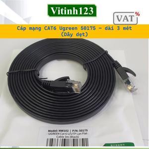 Cáp mạng đúc sẵn Cat6 dài 3m Ugreen 50175