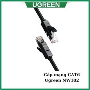 Cáp mạng đúc sẵn Cat6 tròn dài 25m chính hãng Ugreen 20167