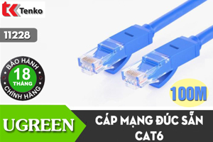 Cáp mạng đúc sẵn Cat6 Ugreen UG-11228 100m