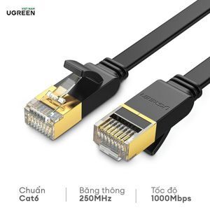 Cáp mạng đúc sẵn Cat7 dài 3m dẹt chính hãng Ugreen 11262