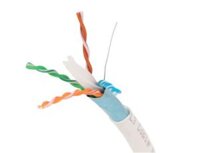 Cáp mạng FPT bọc bạc chống nhiễu cat6 hãng LS ,24AWG,lõi đồng đặc, 4 đôi,vỏ PVC,CM,màu xanh