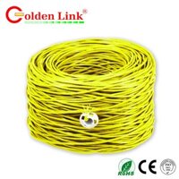 Cáp Mạng Golden 4pair SFTP Cat 6e VÀNG JAPAN