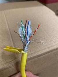 Cáp mạng Golden Japan SFTP cat6e vàng cam
