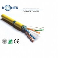 Cáp mạng Golden Konek SFTP Cat6e 305m - Màu Vàng