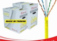 Cáp mạng Golden Link PLATINUM CAT.6 UTP  - màu vàng - 305m