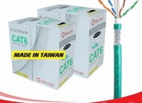Cáp mạng Golden Link PLATINUM CAT.6 SFTP- Chống nhiễu - màu xanh lá - 305m