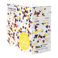 Cáp mạng Golden Link PLATINUM CAT.6 UTP  (kCN) thùng (305m)