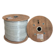 Cáp Mạng Golden Link PLUS CAT6E UTP 305M, 100 Đồng nguyên chất Màu XÁM - Hàng Chính Hãng