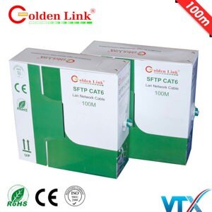 Cáp mạng Golden Link SFTP Cat 6e 305m
