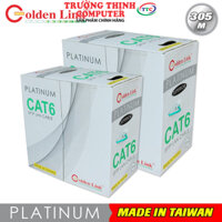 Cáp mạng Golden Link SFTP Cat 6E Chống nhiễu (Màu Xanh lá) TW1104-1 cuộn 305m