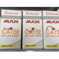 ♀┅CÁP MẠNG GOLDEN LINK PLATINUM UTP CAT 5E 305M MADE IN TAIWAN (MÀU CAM)