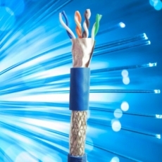 Cáp mạng Hosiwell Cat5e SFTP 30015-BL