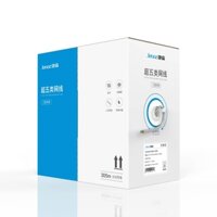 Cáp Mạng Jasoz CAT5e UTP-25AWG (Mã E121) T-E225 - Lõi Đồng OFC Cao Cấp, Chuẩn Gigabit
