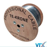 Cáp mạng kèm nguồn outdoor TE-KRONE Cat6 Copper