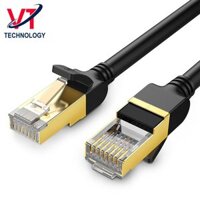 Cáp Mạng LAN CAT7 STP Chống Nhiễu Chính Hãng Ugreen 11269 Dài 2M Màu Đen Cao Cấp