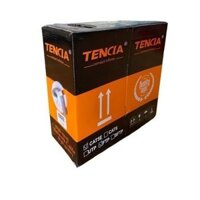 Cáp Mạng LAN TENCIA 1002D UTP /1002E STP CAT5 100m Xám (Chống nhiễu, Nhôm mạ đồng)