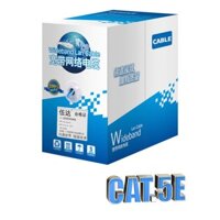 Cáp Mạng Loại 6 siêu 5 Cáp Mạng Máy Tính 8 lõi gia đình Cáp xoắn đôi GIÁM SÁT poe băng thông rộng tốc độ cao Hộp 300 mét 6