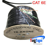 Cáp mạng ngoài trời TE-KRONE Cat6E Copper (outdoor