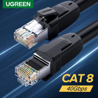 Cáp mạng RJ45 CAT8 Ugreen 70327 70328 70329 70330 70172 NW121 (S/FTP/40Gbps 4000MHz)