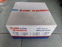 Cáp mạng SINO Cat5e UTP màu trắng cuộn 305m