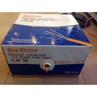 Cáp mạng UTP 5e Vision- loại tốt 300m dây màu cam