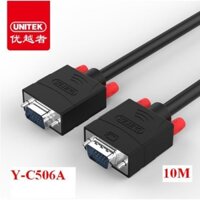 Cáp Máy Chiếu VGA UNITEK 10M Y-C506A