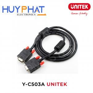 Cáp Máy Chiếu VGA UNITEK 1,5M Y-C503A Chính Hãng