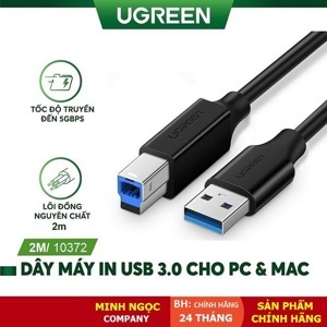 Cáp máy in cổng USB 3.0 dài 2m Ugreen 10372