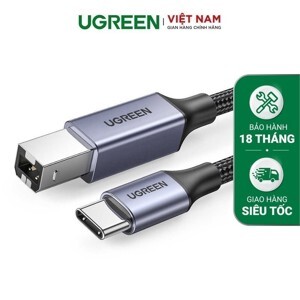 Cáp máy in Type C dài 2m Ugreen 80807