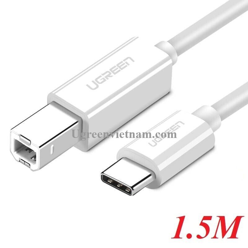 Cáp máy in USB Type C dài 1.5m Ugreen 40417
